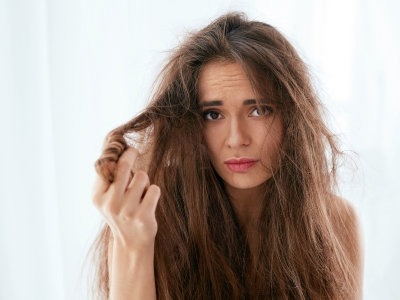 dull and dry hair